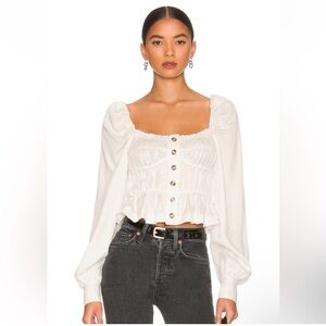 L'Academie White Willow Top
